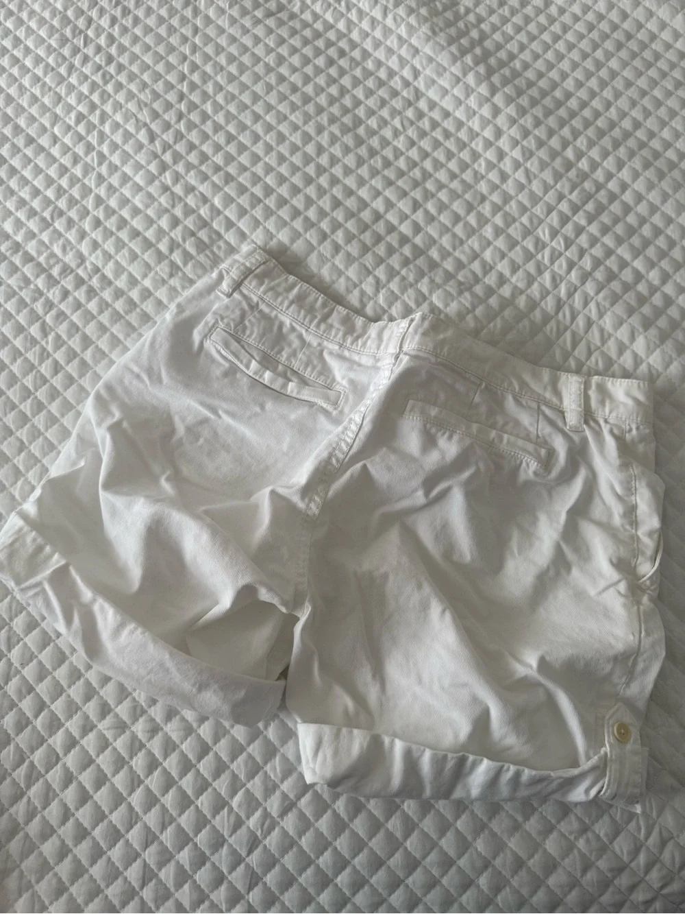 Tory Burch Classic White Women's Cotton Shorts,size 28,used like new